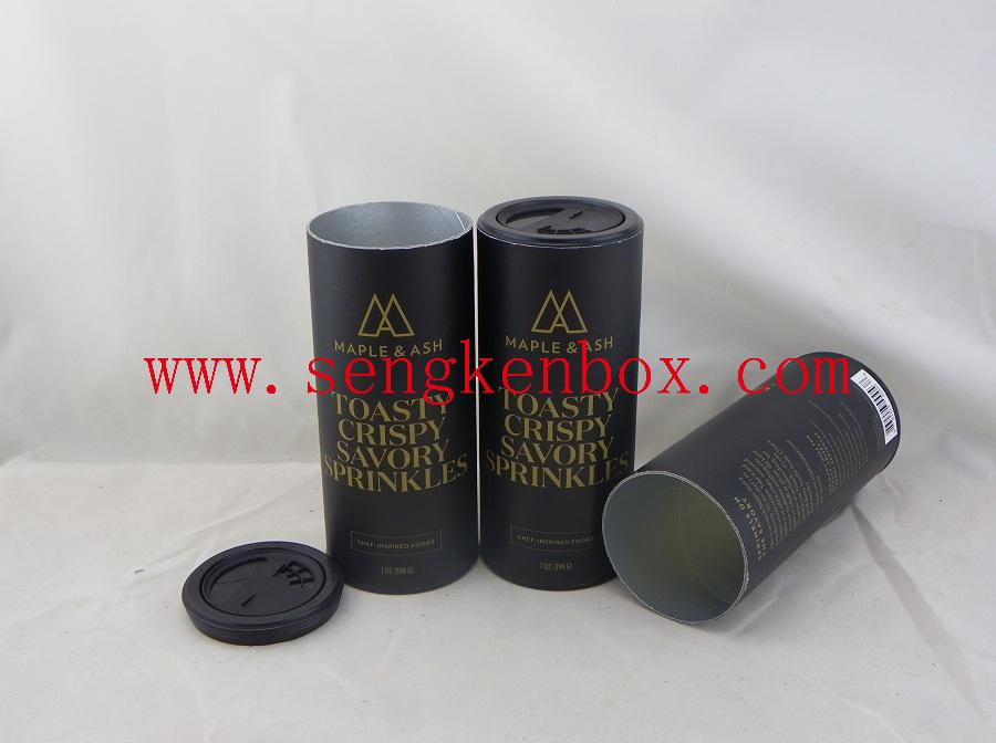 Bread Crumbs Packaging Cylinder Cardboard Shaker Paper Tube