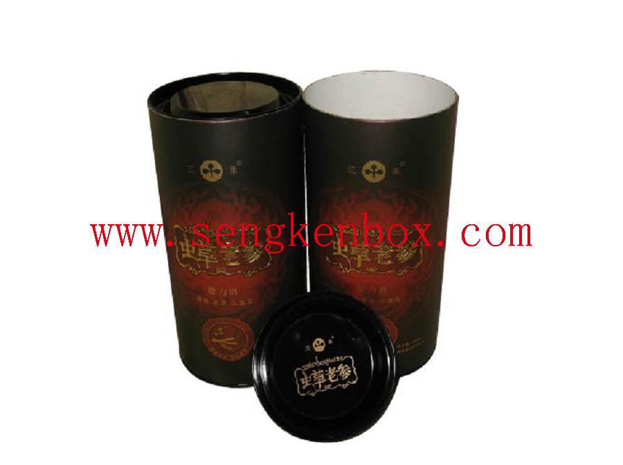 Medicinal Liquor Packaging Paper Cardboard Tube