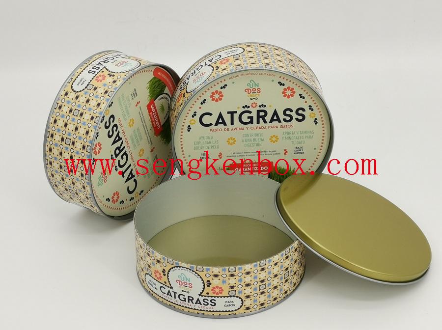 Round Seeds Paper Cans