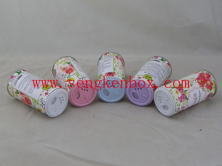 Cylinder Bath Salt Packaging Box