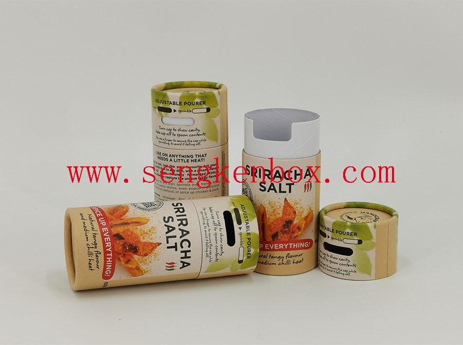 Food Grade Paper Cans Packaging