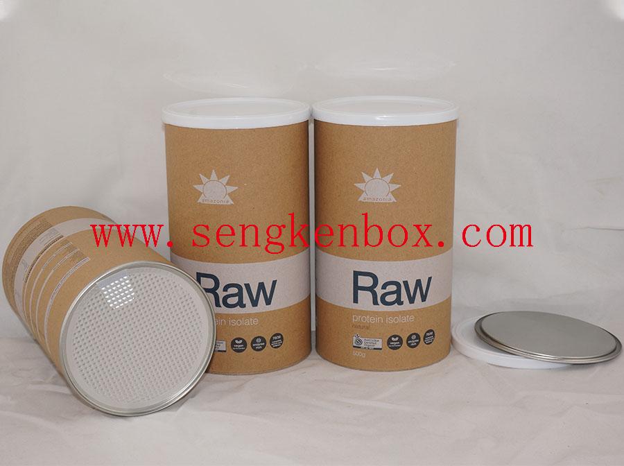 Degradable Kraft Paper Cans