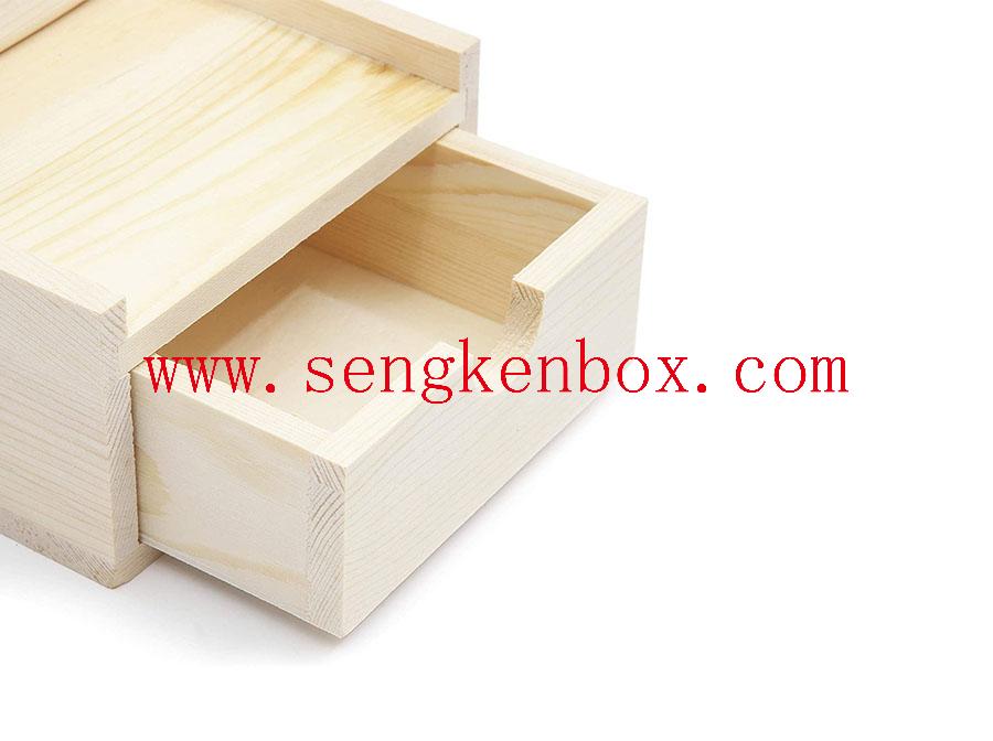 Packaging Wooden Box With Pull Drawers