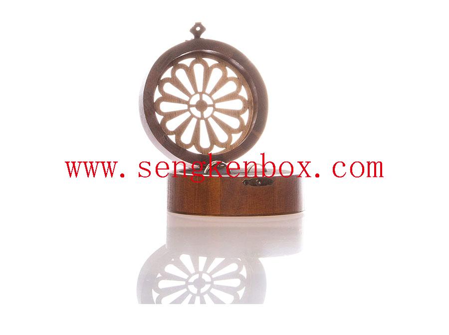 Wooden Box With Metal Switch