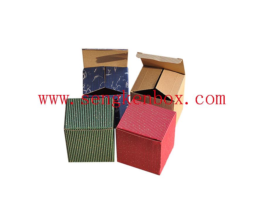 Pleated Surfaces Foldable Paper Case