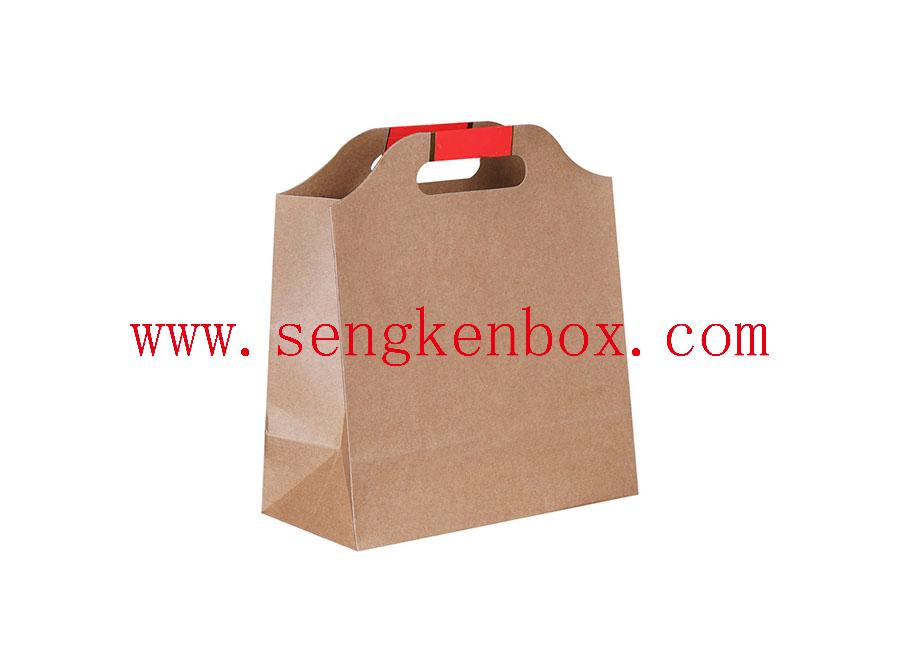 Kraft Paper Case With Hand-held