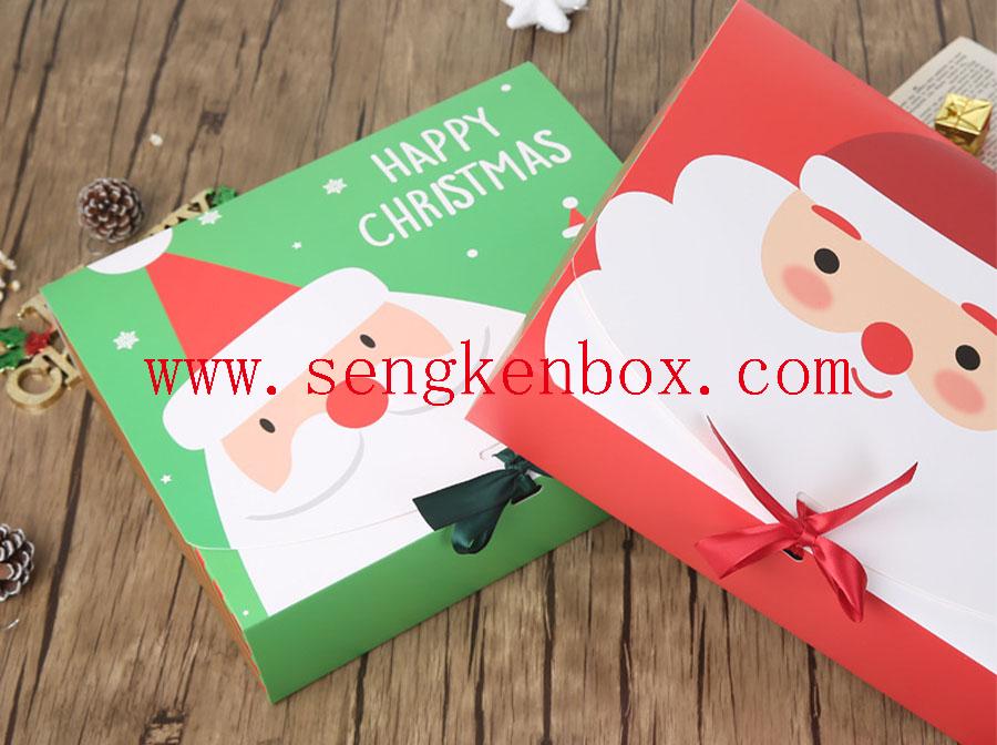 Boîte en papier Père Noël
