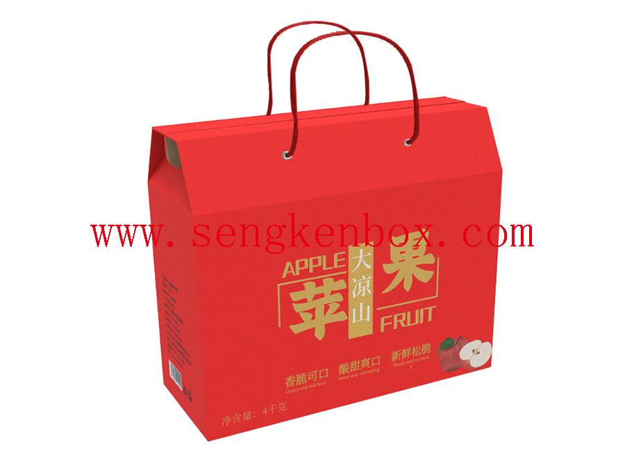 Caisse d'emballage en papier de fruits rouges