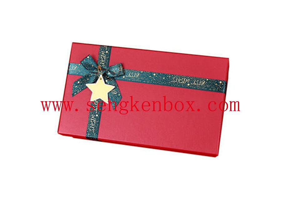 Boîte de Noël de papier d'emballage d'emballage de bonbons et de gingembre personnalisés