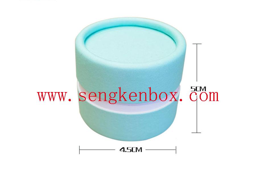 Boîtes cylindriques en papier avec logo imprimé