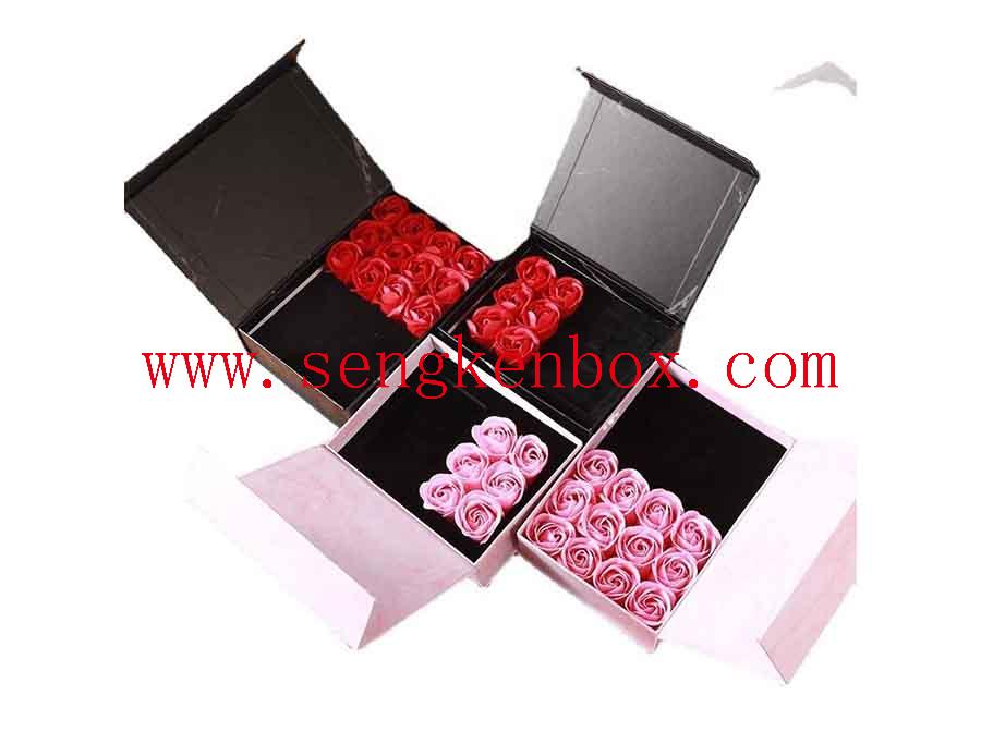 Savon Fleur Bijoux Coffret Cadeau Rose Immortelle