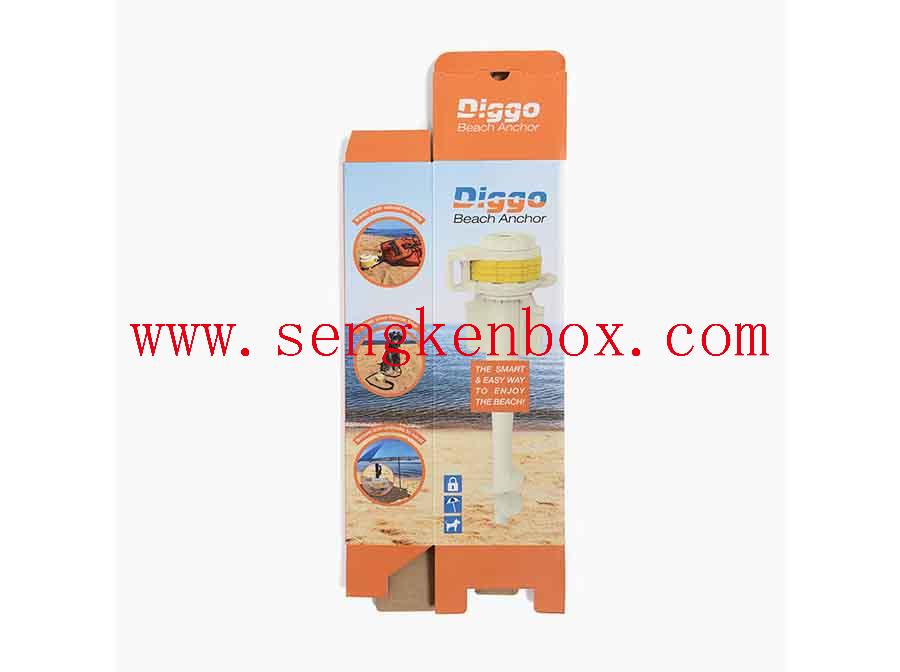 Boîte de papier kraft OEM pour produit d'ancrage de plage