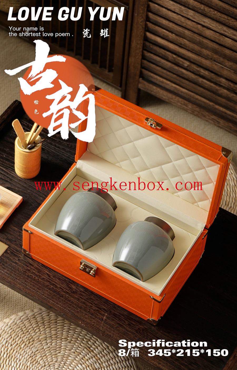 boîtes en céramique pour le stockage du thé