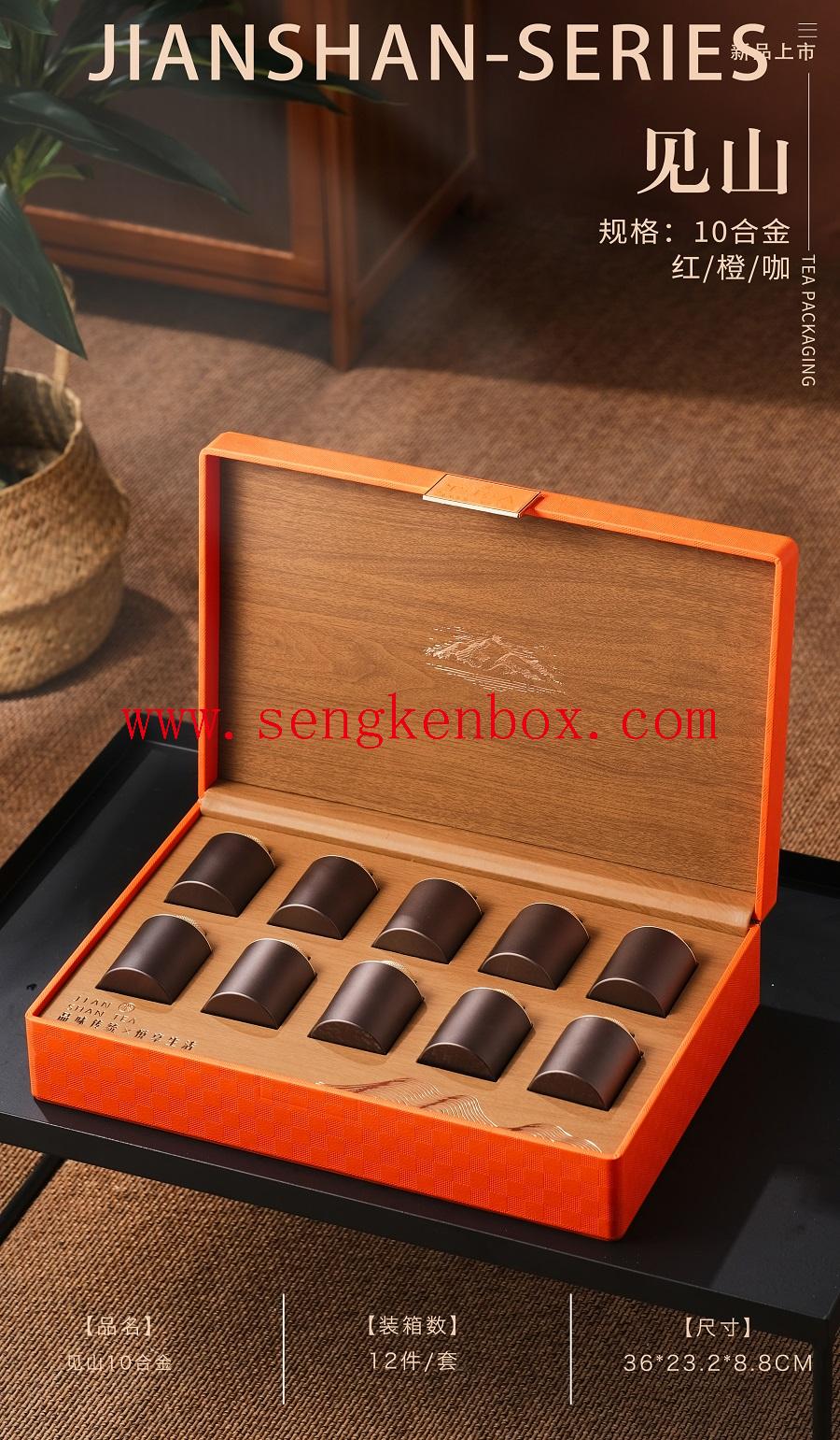 packing box for tea