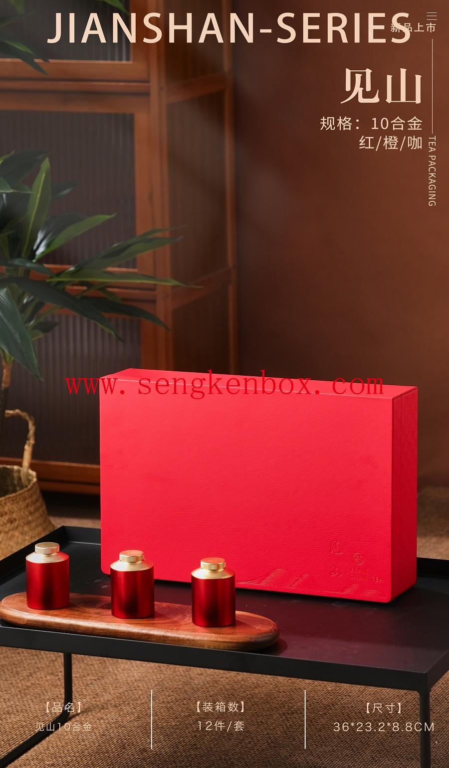 tea in tin box