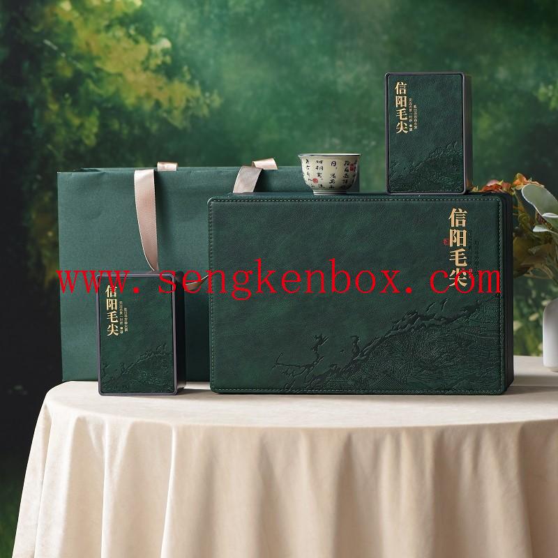 pu leather card box