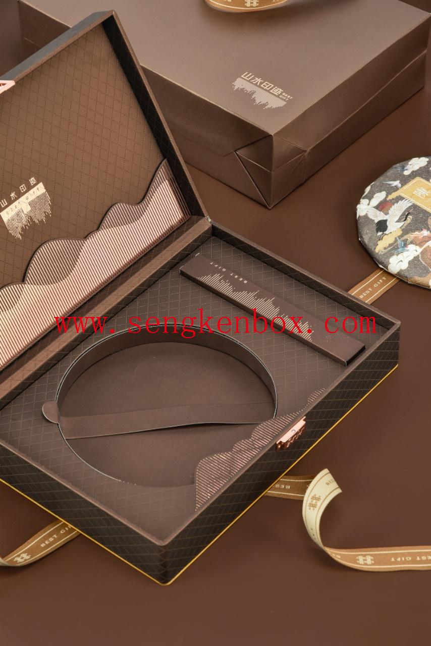 Leather Tea Packaging Box