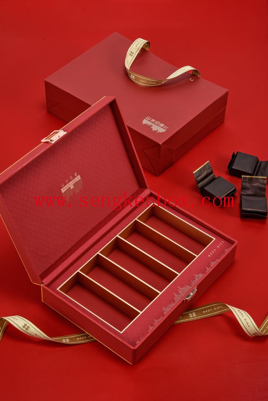 Leather-Clad Tea Box