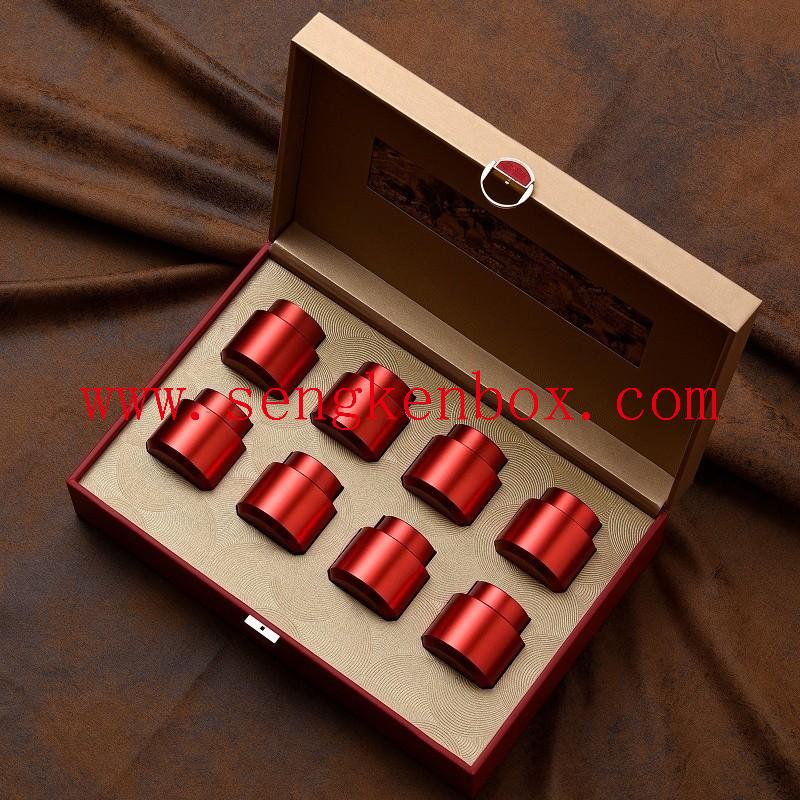 Leather-Clad Tea Box