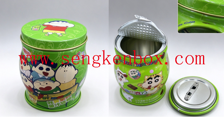 Metal Gift Tin For Children Party Souvenir