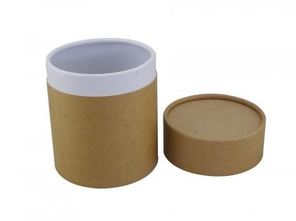 Brown Kraft Paper Tube Packaging