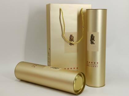 Single Wine Paper Packaging Cardboard Tube