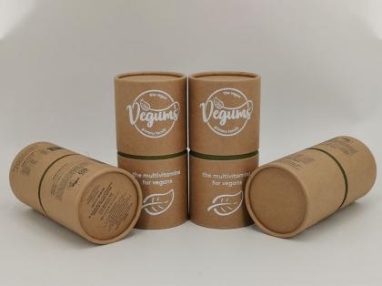 Vitamin Packaging Paper Canister