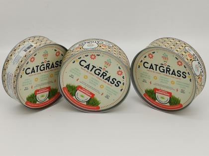 Eco-friendly Catnip Packaging Paper Canister