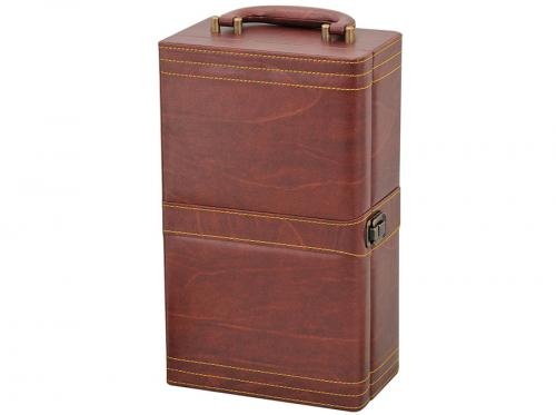 Hand Raised Wine Packaging Leather Box