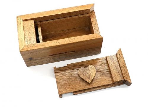 Packaging Wooden Box With Pull Lid