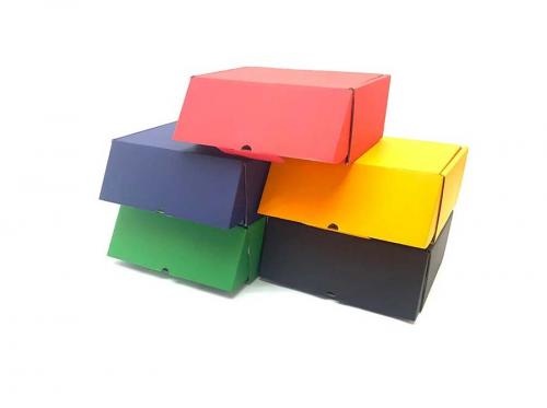 Color Foldable Assembling Gift Storage Paper Box