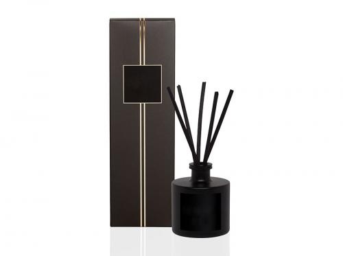 Black Gold Lines Simple Aromatherapy Paper Box