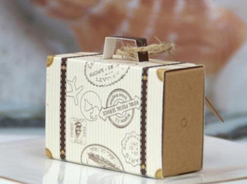 Suitcase Style Paper Packing Box