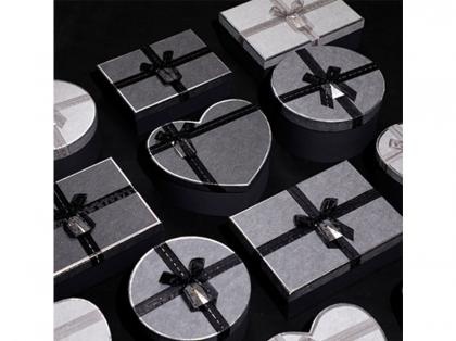 Dark Silver Custom Shape Senior Style Box