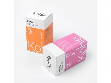 Small White Folding Box For Medicine Cosmetic