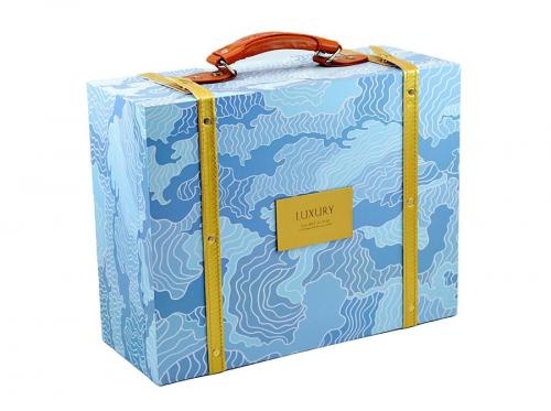 Jackets Apparel Large Luxury Blue Paper Box