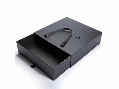 Custom Logo OEM Sliding Gift Black Box
