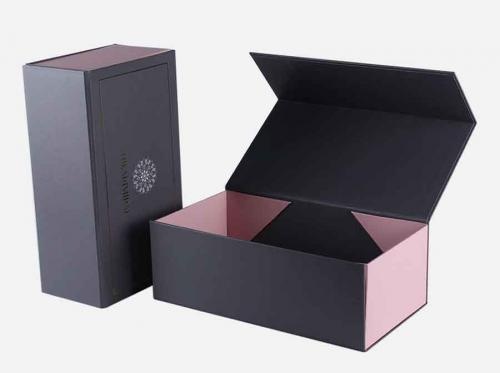 New Arrival Simple Elegant Glossy Folding Box