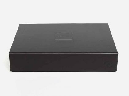 Large Size Magnetic Black Shoe Wig Box