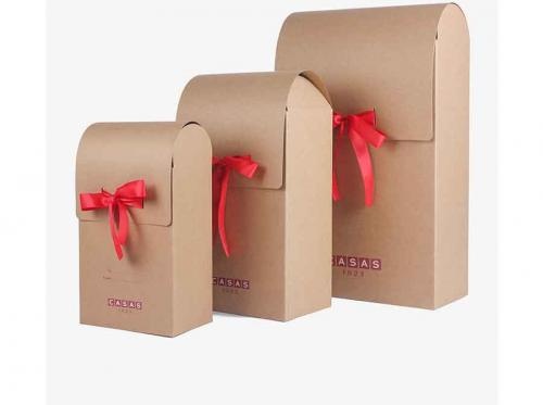 Sneakers Delivery Packages Brown Kraft Paper Box