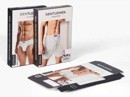 Underwear Small Underpants Men Paper Box