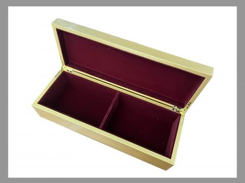 MDF Wooden Gift Box with Two Dividers