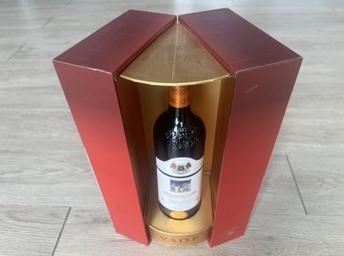 OEM et ODM double opening wine packaging gift boxes à vendre