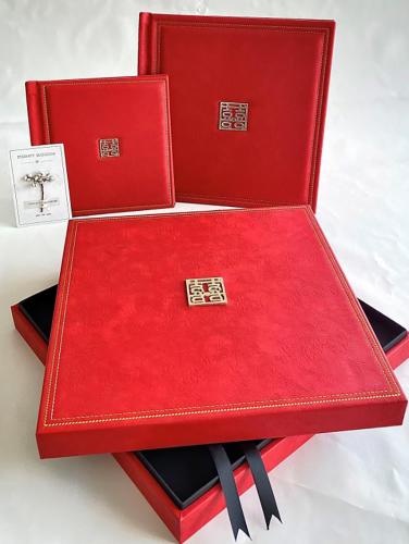 OEM et ODM High quality Chinese handcrafted exquisite photo album with gift box à vendre
