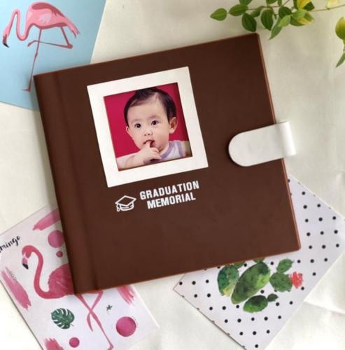 OEM et ODM Custom children's photo album with magnet upper cover à vendre
