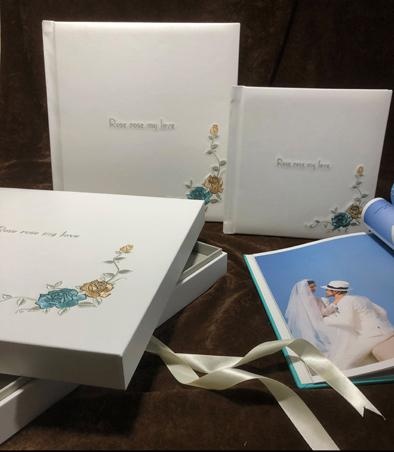 OEM et ODM Custom wedding album collection with gift paper box à vendre