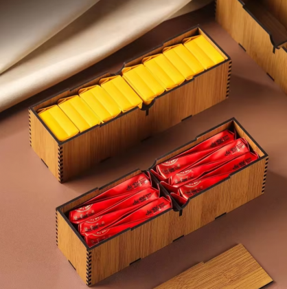 High-end And Exquisite Bamboo Box Packaging