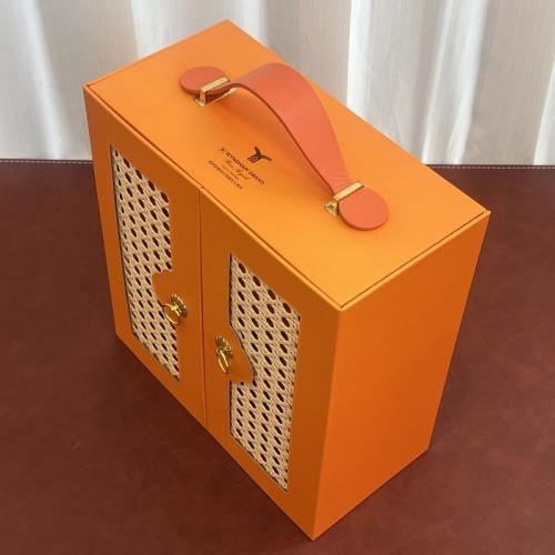 Custom Rattan hollow gift box