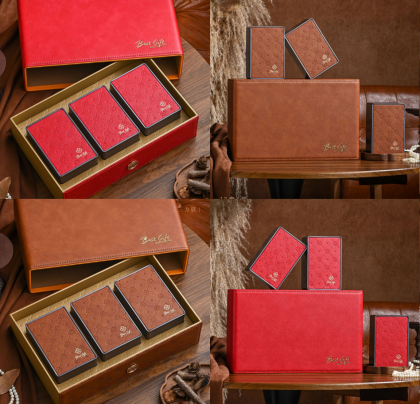 Customer PU Leather Gift Box
