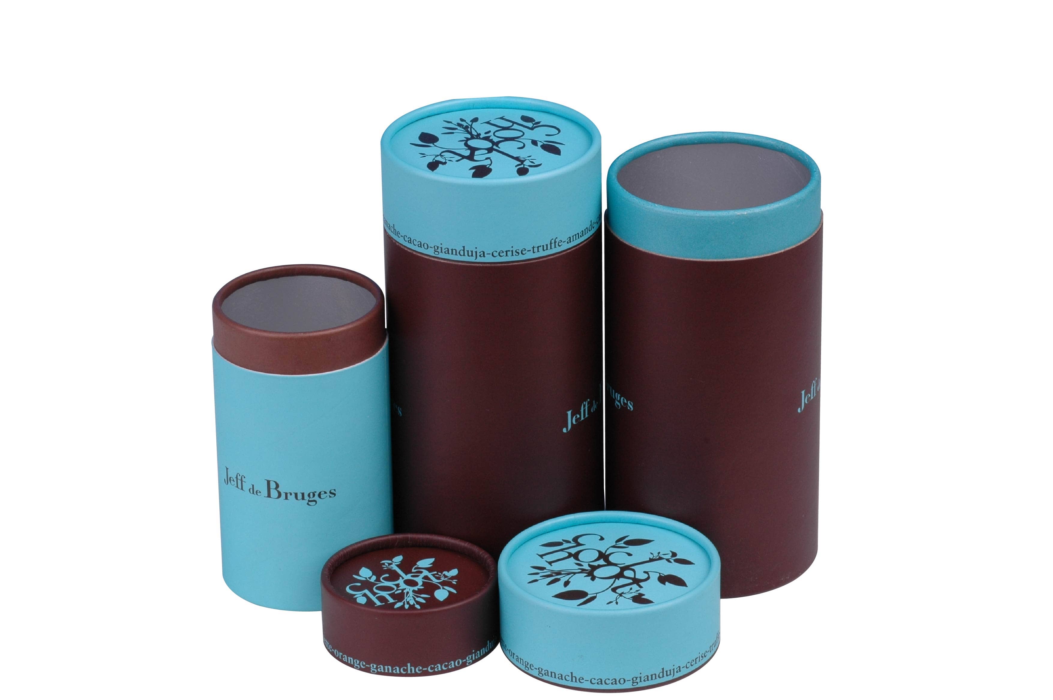 emballage de tube de papier de cylindre